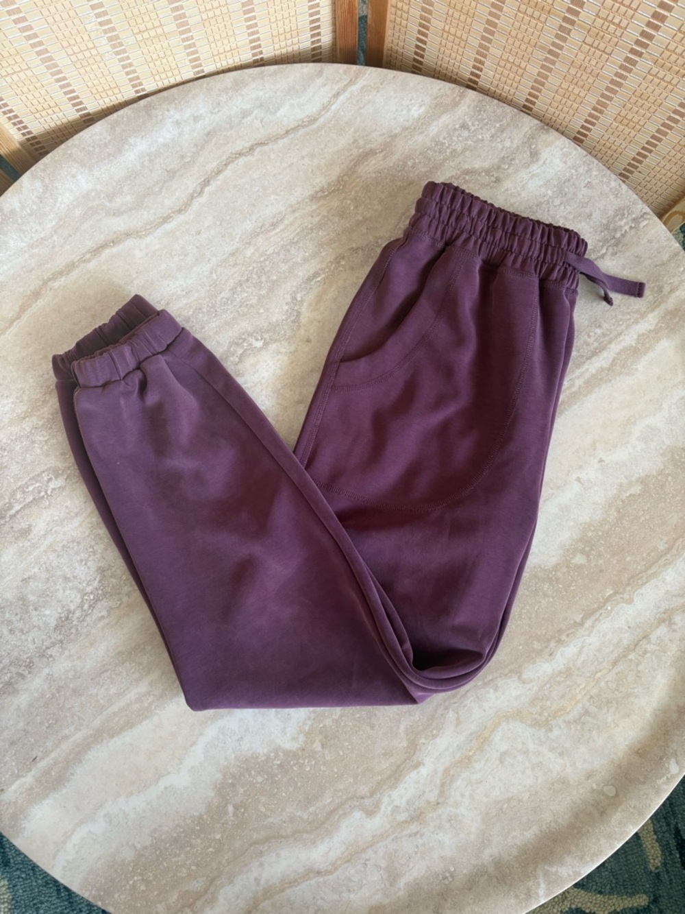 Sweaty Betty Plum Joggers Sweatpants XS Cozy Lounge Athleisure